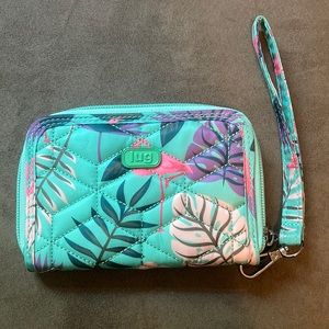 Lug Rodeo Wallet in Flamingo Mint